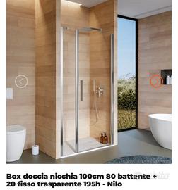 Box doccia nicchia in vetro
