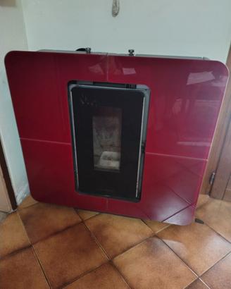 Stufa pellet quadrò slim 9