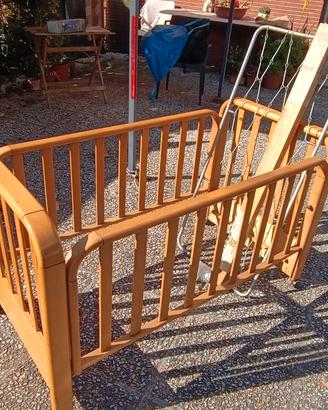 lettino per bambino in legno massello