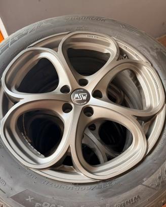 Cerchi in lega Alfa Stelvio pneumatici 235/60/18