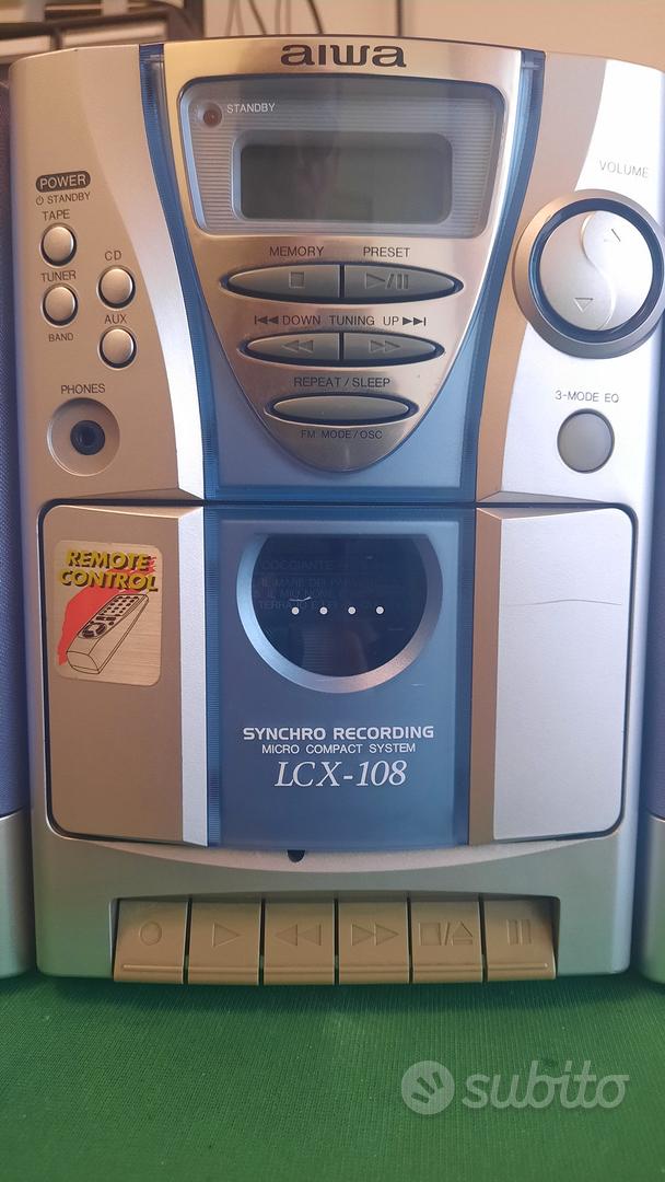 Impianto stereo completo AIWA - anni '90 - Audio/Video In vendita a Latina