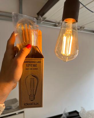 Coppi di lampadine vintage Ideal Lux