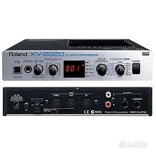 Roland XV-2020 expander midi