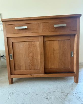 Credenza legno naturale 