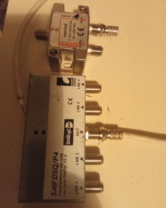   switch più splitter.commutatore
