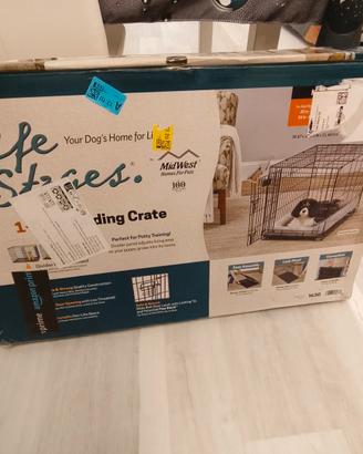 gabbia per cane taglia media 
