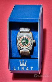 Linat 17 rubini antichoc orologio vintage '70