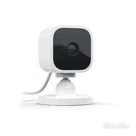 VIDEOCAMERE BLINK MINI BIANCO KIT DA 2 Nuove Scat.