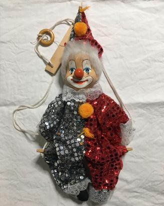 Bambola clown da collezione x bambini
