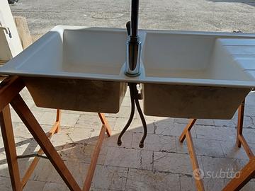 lavabo incasso fraganite bianco