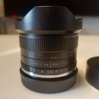 7 Artisan 7.5mm  1.2,8 Fish eye per Canon M