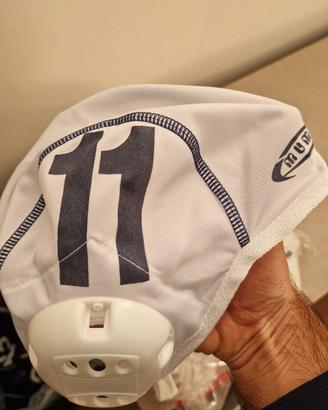 Pallanuoto set calotte bianche e nere e palloni 5