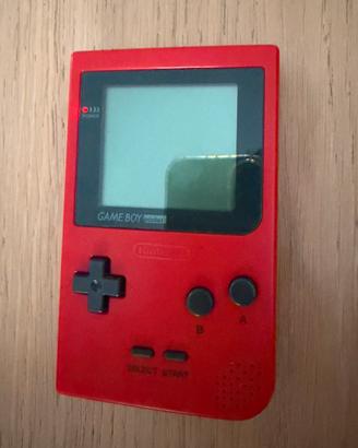 Game boy pocket rosso