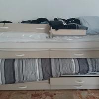 letto a castello estraibile 
