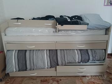 letto a castello estraibile 