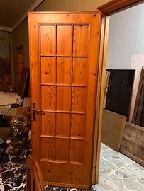 Porte da interni (n9)in legno massello artigianali