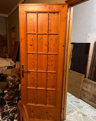 Porte da interni (n9)in legno massello artigianali