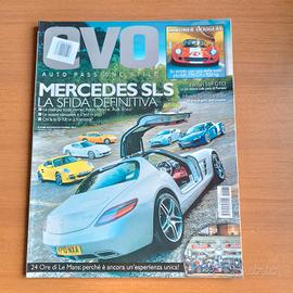 mercedes sls amg rivista evo 2010 ferrari 599 gto 