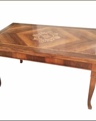 Tavolo classico rettangolare apribile 160 90