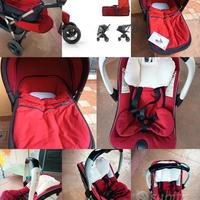 Carrozzina passeggino chicchino TRIO intens Concor