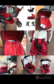 Carrozzina passeggino chicchino TRIO intens Concor