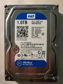 Hard Disk 3,5" SATA Western Digital WD10EZEX 1 TB