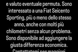 FIAT SEICENTO SPORTING