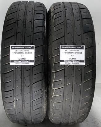2 PNEUMATII USATI 175/65R14C 88T M-7 MOMO GOMME ES