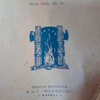 Dispense universitarie originali anni ’30 – GUF Na