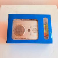 Radio cassette player vintage nuovo imballata