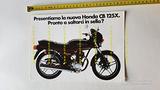 Honda CB 125 X 1983 depliant originale italiano