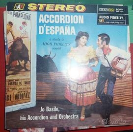 Vinile 33 giri Jo Basile Accordion D'España  1959