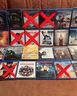 Combo 24 Bluray FILM + Cofanetti