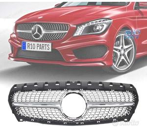 GRIGLIA PER MERCEDES CLASSE CLA W117 16-18 LOOK DI