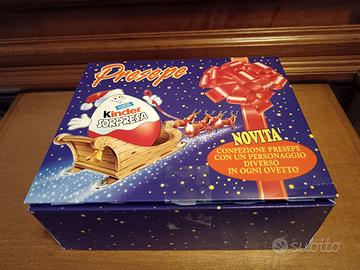 Presepe Kinder 1997 completo di 9 cartine