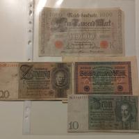 Reichsbanknote varie