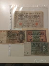 Reichsbanknote varie