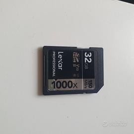 scheda sd lexar professional 32gb 