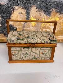 Scatola cestino  porta gioie vintage anni 70