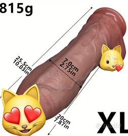 Dildo xxl realistico doppio strato