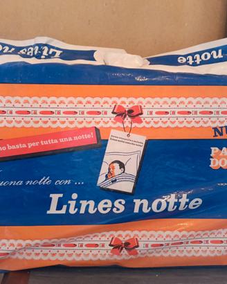 Lines notte pacco doppio vintage originale anni 70