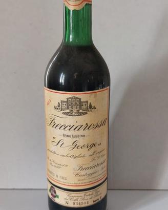 1973 vino d'epoca Frecciarossa St.George