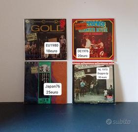 Vinili Springsteen-Creedence-Clapton etc-33giri-LP