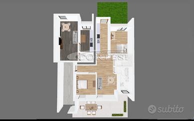 Appartamento Piano Terra con giardino, PS/120