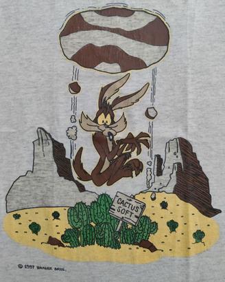 T-shirt Wile E. Coyote Looney Tunes Vintage 1997 S