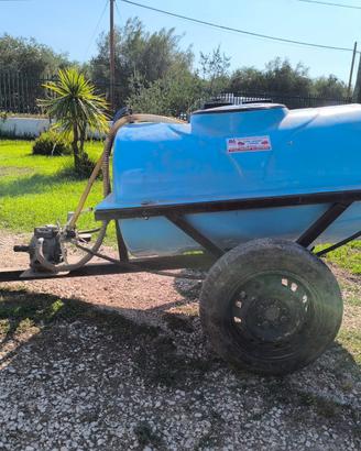 Botte per trattore / Automizzatore carrellato 500L