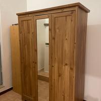 Armadio ikea con specchio tre ante