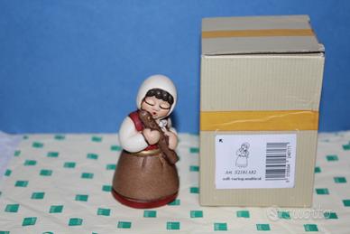 Presepe Classico Thun Donna che suona il flauto