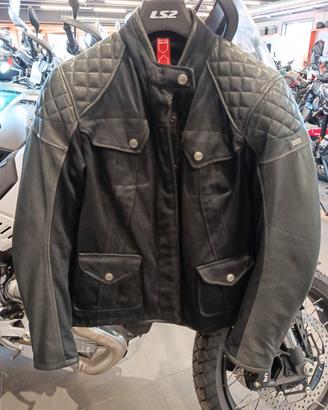 IXS Giacca Pelle Tessuto Donna Classic LT lady Jen