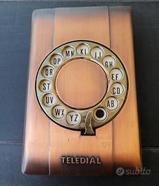 Rubrica telefonica vintage Teledial funzionante 